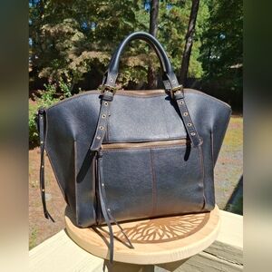 Steven By Steve Madden Black Tote Bag